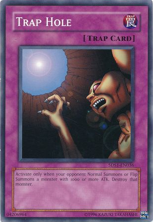 Trap Hole 5DS1 EN036 Common Unlimited Starter Deck 5D s 2008 5DS1 Unlimited Singles Trap Hole 5DS1 EN036 Common Unlimited Starter Deck 5D s 2008 5DS1 Unlimited Singles