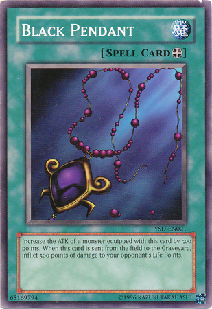 Black Pendant YSD EN021 Common Unlimited Starter Deck GX 2006 YSD Unlimited Singles Black Pendant YSD EN021 Common Unlimited Starter Deck GX 2006 YSD Unlimited Singles