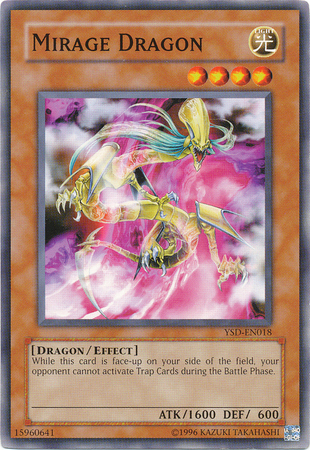 Mirage Dragon YSD EN018 Common Unlimited Starter Deck GX 2006 YSD Unlimited Singles Mirage Dragon YSD EN018 Common Unlimited Starter Deck GX 2006 YSD Unlimited Singles
