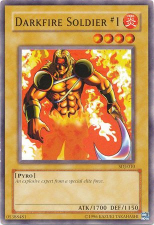 Darkfire Soldier 1 SDJ 010 Common Unlimited Starter Deck Joey SDJ Unlimited Singles Darkfire Soldier 1 SDJ 010 Common Unlimited Starter Deck Joey SDJ Unlimited Singles