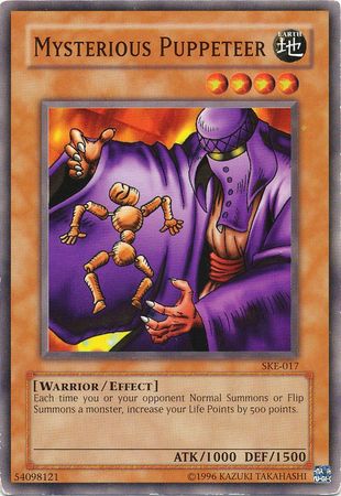 Common English Mysterious Puppeteer 1st Edition Near Mint Yugioh SKE-017 