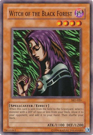 Witch of the Black Forest SKE 020 Common Unlimited Starter Deck Kaiba Evolution SKE Unlimited Singles Witch of the Black Forest SKE 020 Common Unlimited Starter Deck Kaiba Evolution SKE Unlimited Singles