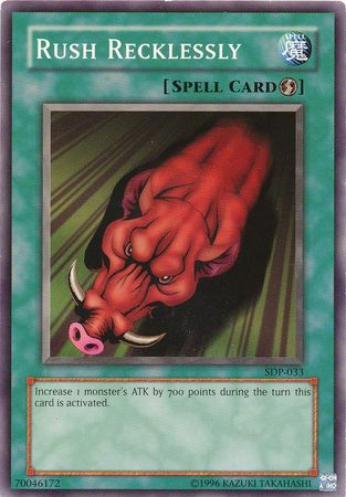 Rush Recklessly SDP 033 Common Unlimited Rush Recklessly SDP 033 Common Unlimited