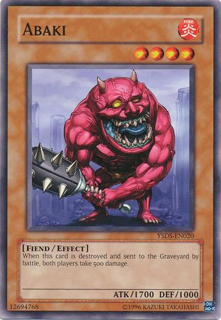Abaki YSDS EN020 Common Unlimited Starter Deck Syrus Truesdale YSDS Unlimited Singles Abaki YSDS EN020 Common Unlimited Starter Deck Syrus Truesdale YSDS Unlimited Singles