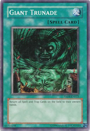Giant Trunade YSDS EN023 Common Unlimited Starter Deck Syrus Truesdale YSDS Unlimited Singles Giant Trunade YSDS EN023 Common Unlimited Starter Deck Syrus Truesdale YSDS Unlimited Singles