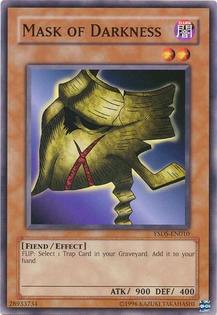 Mask of Darkness YSDS EN010 Common Unlimited Starter Deck Syrus Truesdale YSDS Unlimited Singles Mask of Darkness YSDS EN010 Common Unlimited Starter Deck Syrus Truesdale YSDS Unlimited Singles