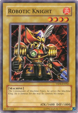 Robotic Knight YSDS EN002 Common Unlimited Starter Deck Syrus Truesdale YSDS Unlimited Singles Robotic Knight YSDS EN002 Common Unlimited Starter Deck Syrus Truesdale YSDS Unlimited Singles