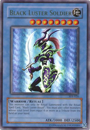 Yu-Gi-Oh Tournament Black Luster Soldier