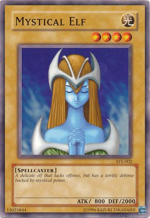 Mystical Elf SYE 002 Common Unlimited Starter Deck Yugi Evolution SYE Unlimited Singles Mystical Elf SYE 002 Common Unlimited Starter Deck Yugi Evolution SYE Unlimited Singles