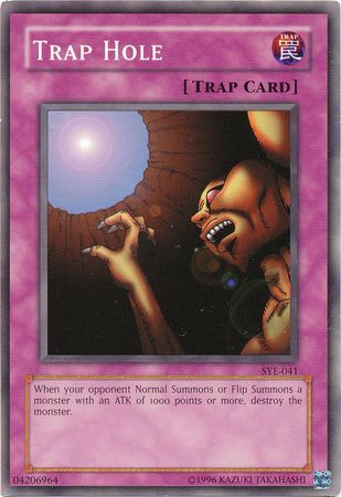 Trap Hole SYE 041 Common Unlimited Starter Deck Yugi Evolution SYE Unlimited Singles Trap Hole SYE 041 Common Unlimited Starter Deck Yugi Evolution SYE Unlimited Singles