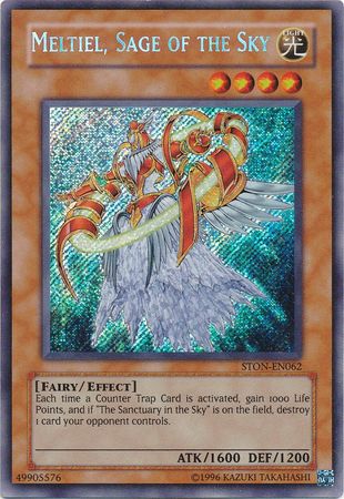 Meltiel Sage of the Sky STON EN062 Secret Rare Unlimited Meltiel Sage of the Sky STON EN062 Secret Rare Unlimited