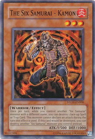 The Six Samurai Kamon STON EN008 Common Unlimited The Six Samurai Kamon STON EN008 Common Unlimited