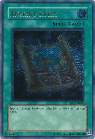 Ultimate Rare Ancient Rules STON EN037 Unlimited Ultimate Rare Ancient Rules STON EN037 Unlimited