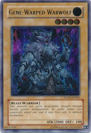 Ultimate Rare Gene Warped Warwolf STON EN001 Unlimited Strike of Neos STON Unlimited Singles Ultimate Rare Gene Warped Warwolf STON EN001 Unlimited Strike of Neos STON Unlimited Singles