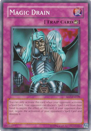 Magic Drain SD7 EN028 Common Unlimited Structure Deck Invincible Fortress SD7 Unlimited singles Magic Drain SD7 EN028 Common Unlimited Structure Deck Invincible Fortress SD7 Unlimited singles