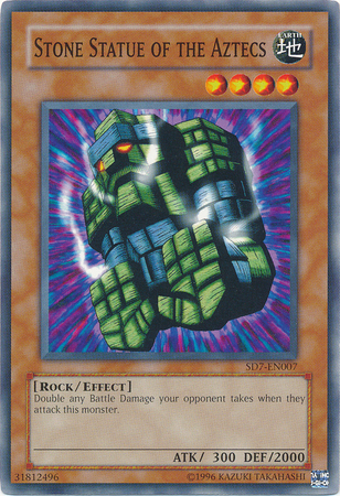 Stone Statue of the Aztecs SD7 EN007 Common Unlimited Structure Deck Invincible Fortress SD7 Unlimited singles Stone Statue of the Aztecs SD7 EN007 Common Unlimited Structure Deck Invincible Fortress SD7 Unlimited singles
