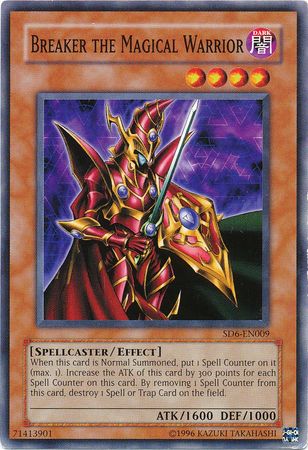 Breaker the Magical Warrior SD6 EN009 Common Unlimited Breaker the Magical Warrior SD6 EN009 Common Unlimited