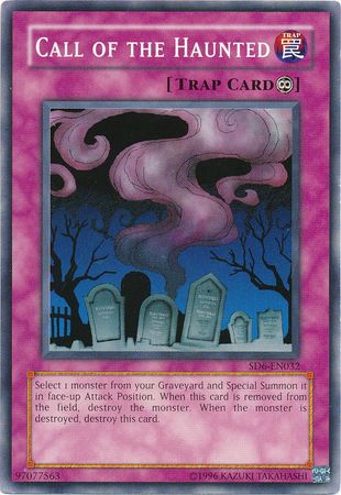 Call of the Haunted SD6 EN032 Common Unlimited Structure Deck Spellcaster s Judgment SD6 Unlimited Singles Call of the Haunted SD6 EN032 Common Unlimited Structure Deck Spellcaster s Judgment SD6 Unlimited Singles