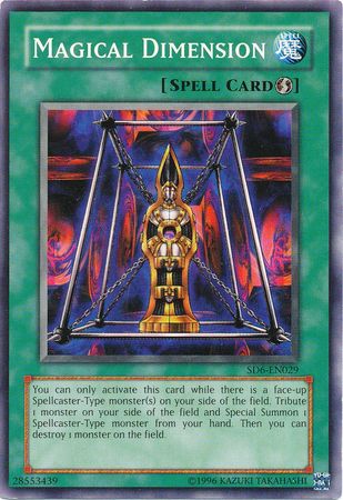 Magical Dimension SD6 EN029 Common Unlimited Magical Dimension SD6 EN029 Common Unlimited