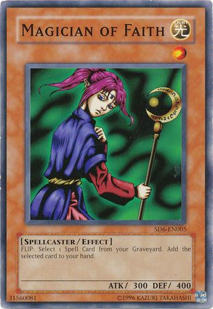 Magician of Faith SD6 EN005 Common Unlimited Magician of Faith SD6 EN005 Common Unlimited