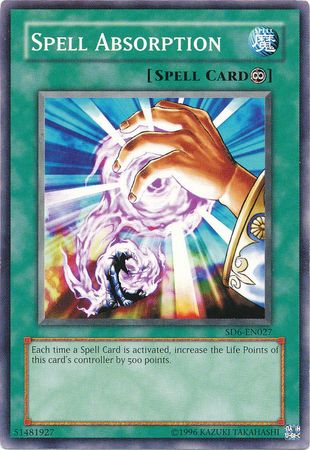 Spell Absorption SD6 EN027 Common Unlimited Spell Absorption SD6 EN027 Common Unlimited
