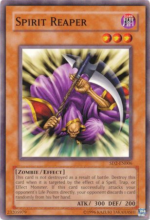 Spirit Reaper SD2 EN006 Common Unlimited Spirit Reaper SD2 EN006 Common Unlimited