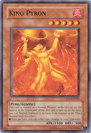 King Pyron TAEV EN026 Common Unlimited King Pyron TAEV EN026 Common Unlimited