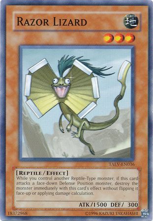 Razor Lizard TAEV EN036 Common Unlimited Tactical Evolution TAEV Unlimited Singles Razor Lizard TAEV EN036 Common Unlimited Tactical Evolution TAEV Unlimited Singles