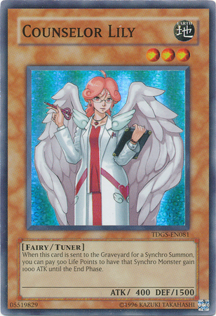 Counselor Lily TDGS EN081 Super Rare Unlimited The Duelist Genesis TDGS Unlimited Singles Counselor Lily TDGS EN081 Super Rare Unlimited The Duelist Genesis TDGS Unlimited Singles
