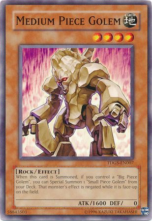 Medium Piece Golem TDGS EN007 Common Unlimited Medium Piece Golem TDGS EN007 Common Unlimited