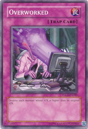 Overworked TDGS EN080 Common Unlimited The Duelist Genesis TDGS Unlimited Singles Overworked TDGS EN080 Common Unlimited The Duelist Genesis TDGS Unlimited Singles