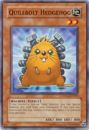 Quillbolt Hedgehog TDGS EN003 Common Unlimited The Duelist Genesis TDGS Unlimited Singles Quillbolt Hedgehog TDGS EN003 Common Unlimited The Duelist Genesis TDGS Unlimited Singles