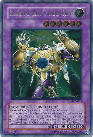 Elemental Hero Thunder Giant - Yugioh | TrollAndToad