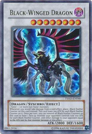 Black Winged Dragon TSHD EN040 Ultra Rare Unlimited The Shining Darkness TSHD Unlimited Singles Black Winged Dragon TSHD EN040 Ultra Rare Unlimited The Shining Darkness TSHD Unlimited Singles