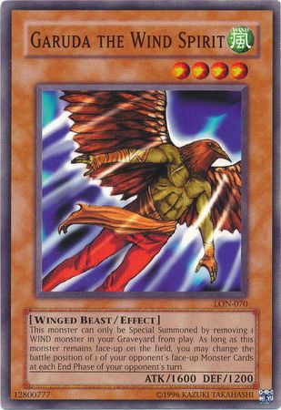 Garuda the Wind Spirit LON 070 Common Unlimited Garuda the Wind Spirit LON 070 Common Unlimited