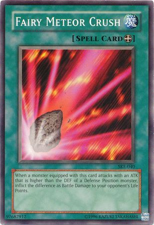 Fairy Meteor Crush SKE 040 Common Unlimited Starter Deck Kaiba Evolution SKE Unlimited Singles Fairy Meteor Crush SKE 040 Common Unlimited Starter Deck Kaiba Evolution SKE Unlimited Singles