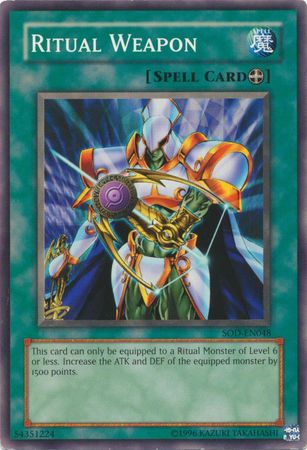 Ritual Weapon SOD EN048 Common Unlimited Ritual Weapon SOD EN048 Common Unlimited
