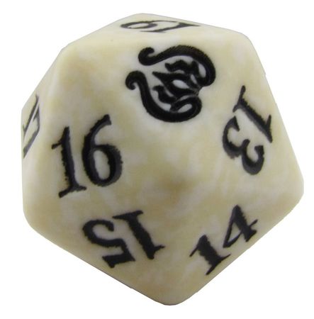 Aether Revolt White Spindown Life Counter MTG Dice Life Counters Tokens Aether Revolt White Spindown Life Counter MTG Dice Life Counters Tokens