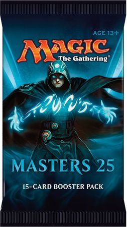 Masters 25 Booster Pack MTG Magic The Gathering Sealed Product Masters 25 Booster Pack MTG Magic The Gathering Sealed Product