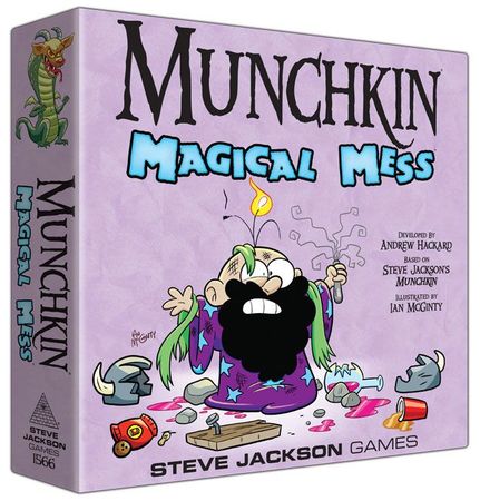 Munchkin Magical Mess card game Steve Jackson Games SJG1566 Board Games A Z Munchkin Magical Mess card game Steve Jackson Games SJG1566 Board Games A Z