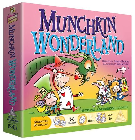 Munchkin Wonderland card game Steve Jackson Games SJG1543 Board Games A Z Munchkin Wonderland card game Steve Jackson Games SJG1543 Board Games A Z