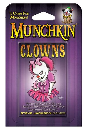 Munchkin Clowns Expansion Pack Steve Jackson Games SJG4217 Board Games A Z Munchkin Clowns Expansion Pack Steve Jackson Games SJG4217 Board Games A Z