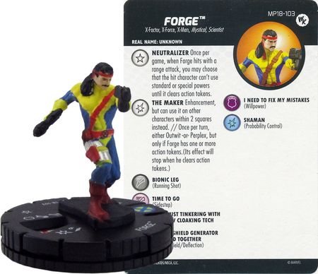 Forge MP18 103 WKO Promo Marvel Heroclix Heroclix WizKids Open Promos Forge MP18 103 WKO Promo Marvel Heroclix Heroclix WizKids Open Promos