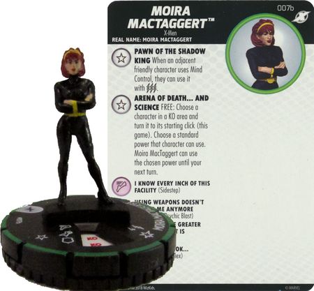 Moira MacTaggart 007b X men Xavier s School Marvel Heroclix Marvel X Men Xavier s School Singles Moira MacTaggart 007b X men Xavier s School Marvel Heroclix Marvel X Men Xavier s School Singles