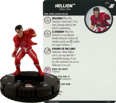 Hellion 013 X men Xavier s School Marvel Heroclix Marvel X Men Xavier s School Singles Hellion 013 X men Xavier s School Marvel Heroclix Marvel X Men Xavier s School Singles