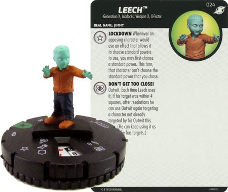 Leech 024 X men Xavier s School Marvel Heroclix Leech 024 X men Xavier s School Marvel Heroclix