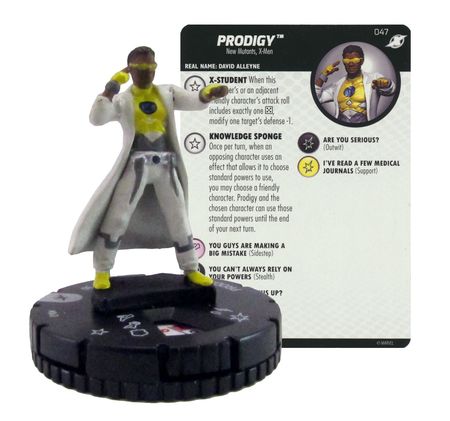 Prodigy 047 X men Xavier s School Marvel Heroclix Prodigy 047 X men Xavier s School Marvel Heroclix