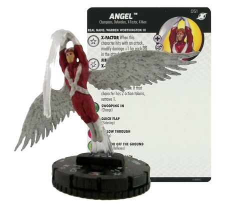 Angel 051 X men Xavier s School Marvel Heroclix Marvel X Men Xavier s School Singles Angel 051 X men Xavier s School Marvel Heroclix Marvel X Men Xavier s School Singles
