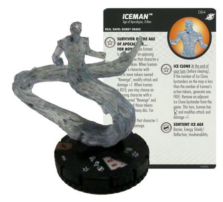 Iceman 064 Chase Rare X men Xavier s School Marvel Heroclix Marvel X Men Xavier s School Singles Iceman 064 Chase Rare X men Xavier s School Marvel Heroclix Marvel X Men Xavier s School Singles