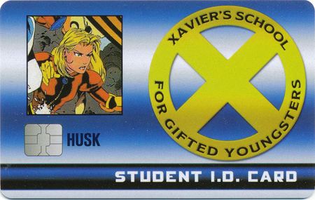 Heroclix X-men Xavier's School set Student ID Card Husk #XID-011 